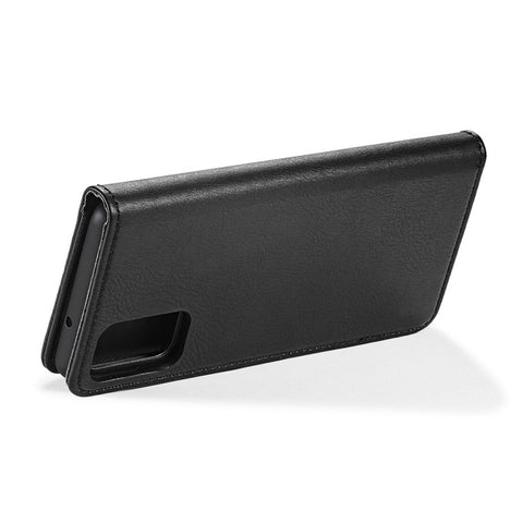 DG.MING Detachable 2-in-1 Split Leather Wallet Shell + PC Back Case for Samsung Galaxy S20 Ultra