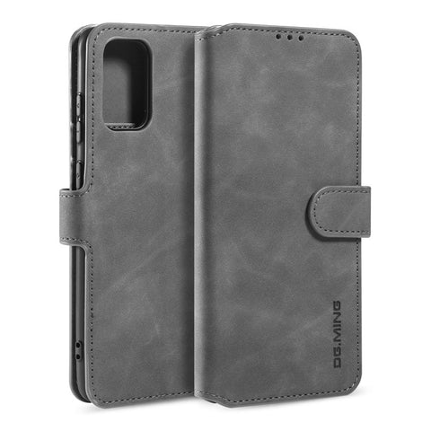 DG.MING Retro with Leather Wallet Case for Samsung Galaxy S20 Ultra