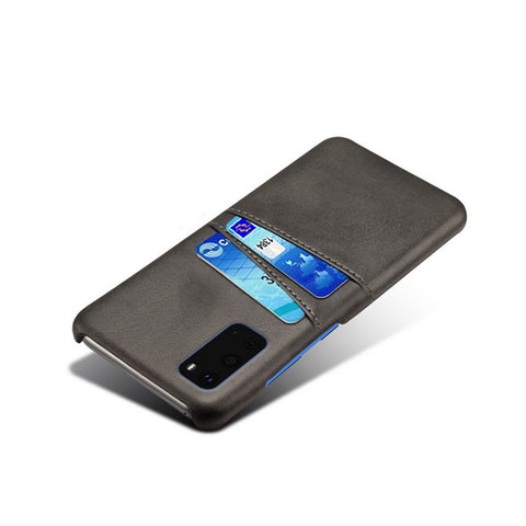 KSQ PU Leather Coated Hard PC Unique Shell for Samsung Galaxy S20 Plus