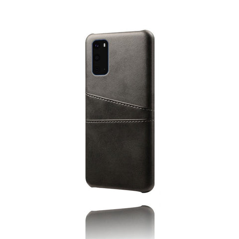 KSQ PU Leather Coated Hard PC Unique Shell for Samsung Galaxy S20 Plus