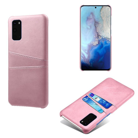 KSQ PU Leather Coated Hard PC Unique Shell for Samsung Galaxy S20 Plus