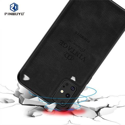 PINWUYO Honorable Series Leather Coated PC + TPU Combo Case for Samsung Galaxy S20 Plus