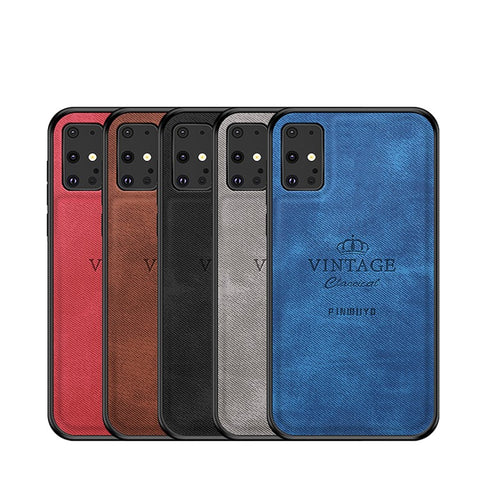 PINWUYO Honorable Series Leather Coated PC + TPU Combo Case for Samsung Galaxy S20 Plus