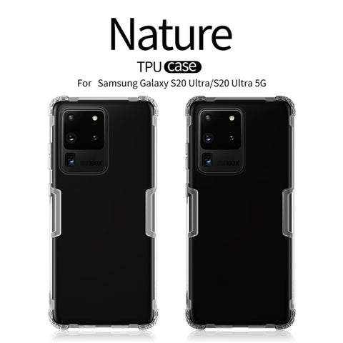 NILLKIN Nature TPU Clear Back Cover Phone Case for Samsung Galaxy S20 Ultra 5G