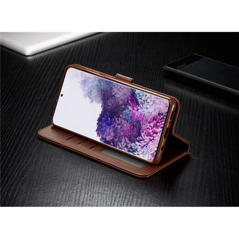 LC.IMEEKE Leather Wallet Stand Case for Samsung Galaxy S20 Plus