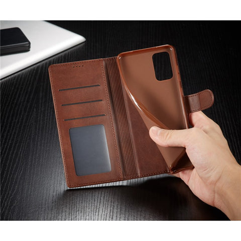 LC.IMEEKE Leather Wallet Stand Case for Samsung Galaxy S20 Plus