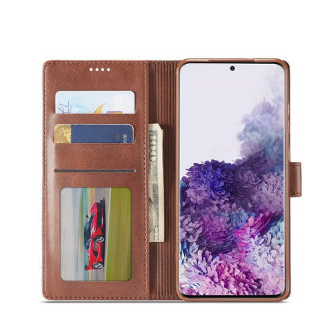 LC.IMEEKE Leather Wallet Stand Case for Samsung Galaxy S20 Plus