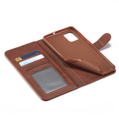 LC.IMEEKE Leather Wallet Stand Case for Samsung Galaxy S20 Plus