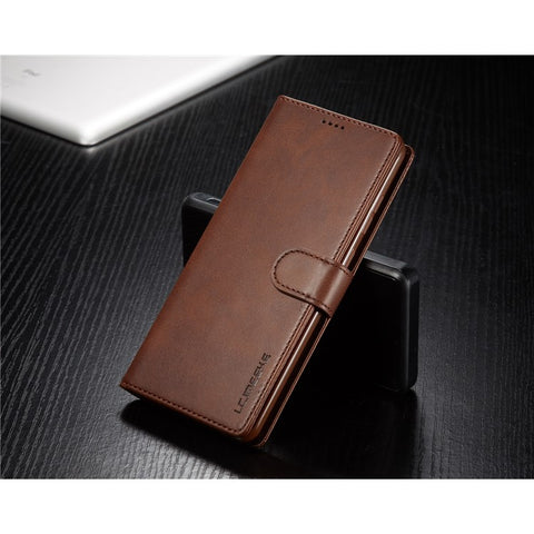 LC.IMEEKE Leather Wallet Stand Case for Samsung Galaxy S20 Plus