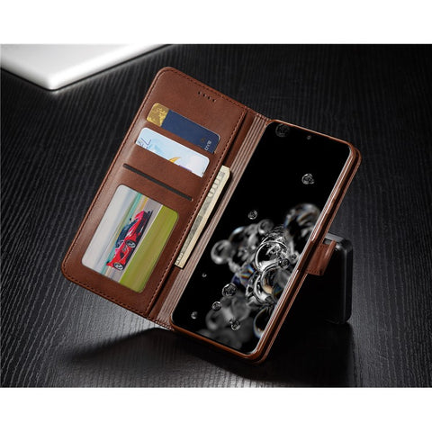 LC.IMEEKE Wallet Leather Stand Case for Samsung Galaxy S20 Ultra