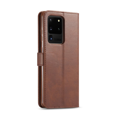 LC.IMEEKE Wallet Leather Stand Case for Samsung Galaxy S20 Ultra