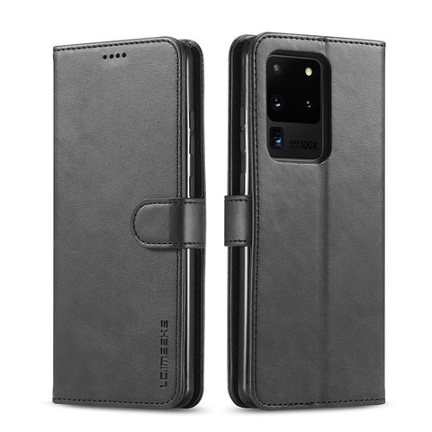 LC.IMEEKE Wallet Leather Stand Case for Samsung Galaxy S20 Ultra