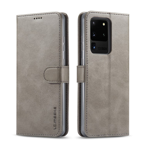 LC.IMEEKE Wallet Leather Stand Case for Samsung Galaxy S20 Ultra