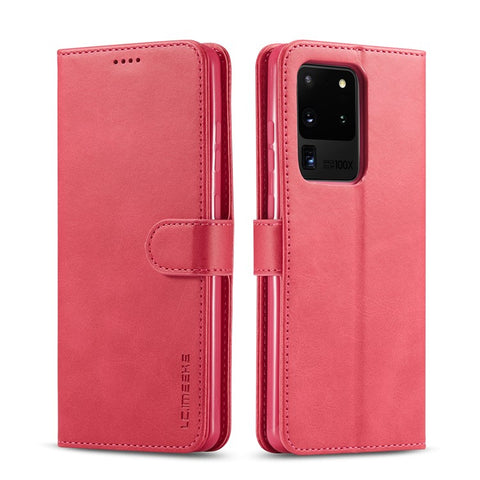 LC.IMEEKE Wallet Leather Stand Case for Samsung Galaxy S20 Ultra