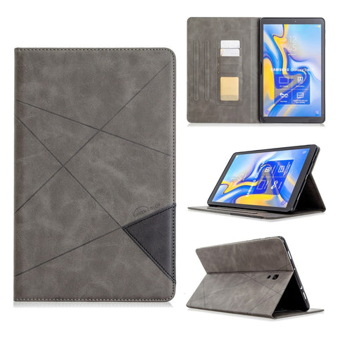 Geometric Pattern Stand Leather Smart Cover for Samsung Galaxy Tab A 10.5 (2018) T590 T595