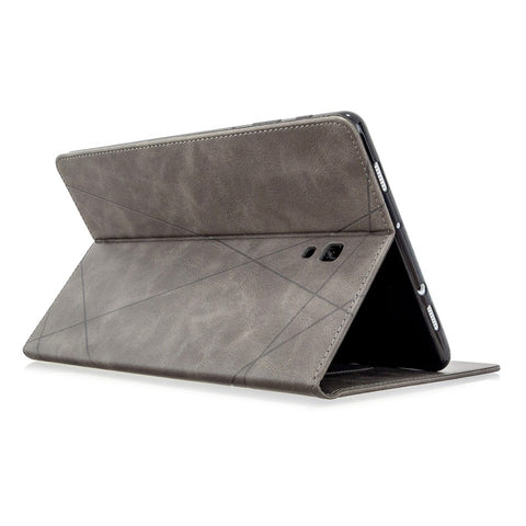 Geometric Pattern Stand Leather Smart Cover for Samsung Galaxy Tab A 10.5 (2018) T590 T595