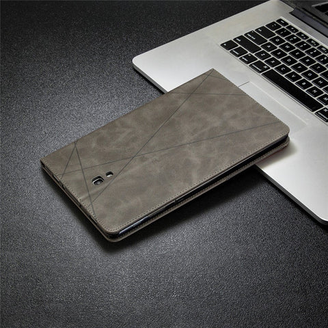 Geometric Pattern Stand Leather Smart Cover for Samsung Galaxy Tab A 10.5 (2018) T590 T595