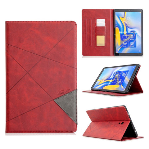 Geometric Pattern Stand Leather Smart Cover for Samsung Galaxy Tab A 10.5 (2018) T590 T595