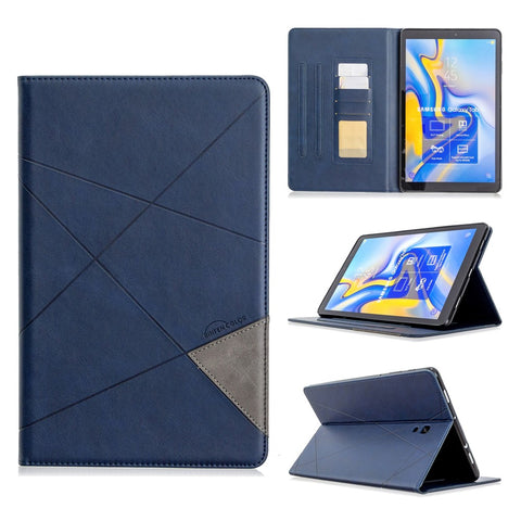Geometric Pattern Stand Leather Smart Cover for Samsung Galaxy Tab A 10.5 (2018) T590 T595