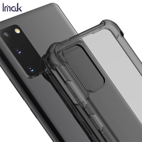 IMAK Silky Anti-drop TPU Phone Case + Screen Protector Film for Samsung Galaxy S20 4G/S20 5G