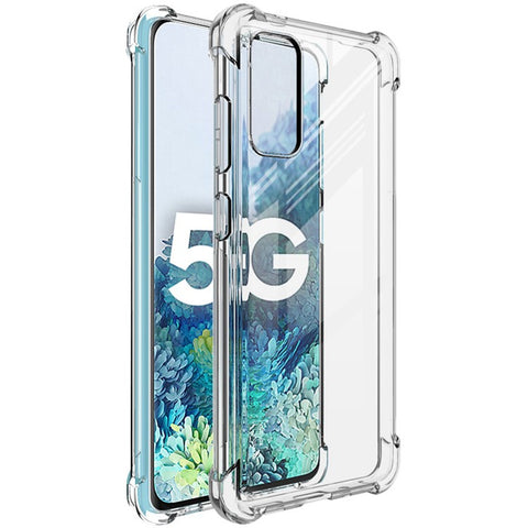 IMAK Silky Anti-drop TPU Phone Case + Screen Protector Film for Samsung Galaxy S20 4G/S20 5G