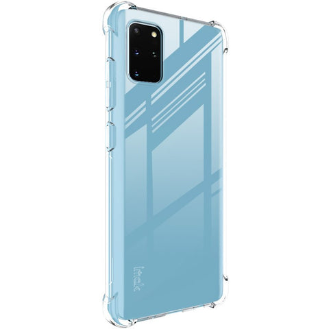 IMAK Silky Anti-drop TPU Soft Phone Case + Screen Protector for Samsung Galaxy S20 Plus
