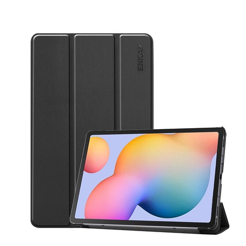 ENKAY Tri-fold Stand PU Leather Smart Tablet Case for Samsung Galaxy Tab S6 Lite (2020) P610 P615 / (2022) / (2024)