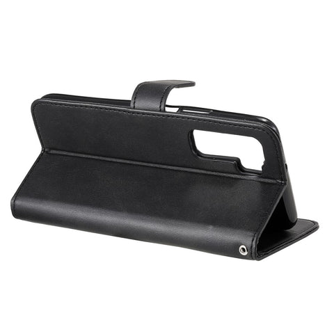 Zipper Pocket Wallet Leather Stand Case for Huawei P40 Lite 5G/nova 7 SE