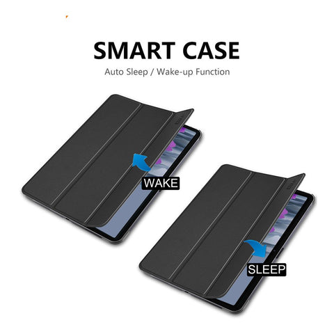 ENKAY HAT PRINCE ENK-8011 Tri-fold Stand PU Leather Smart Cover with Pen Slot for Samsung Galaxy Tab S7 11.0 T870 / T875 / S8