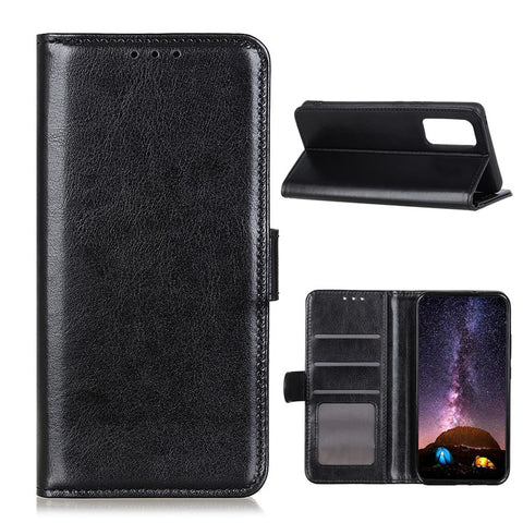 Crazy Horse Texture Leather Wallet Cell Phone Shell Smart Phone Case Bag for Samsung Galaxy S20 FE/S20 Fan Edition/S20 FE 5G/S20 Fan Edition 5G/S20 Lite/S20 Lite
