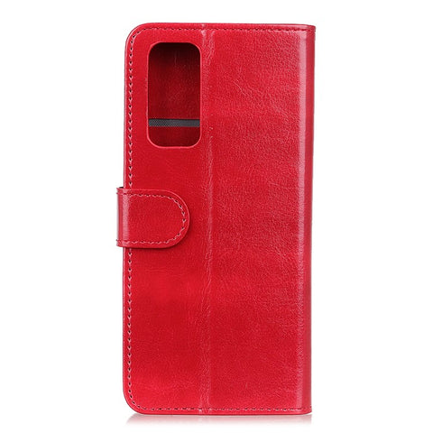 Crazy Horse Texture Leather Wallet Cell Phone Shell Smart Phone Case Bag for Samsung Galaxy S20 FE/S20 Fan Edition/S20 FE 5G/S20 Fan Edition 5G/S20 Lite/S20 Lite