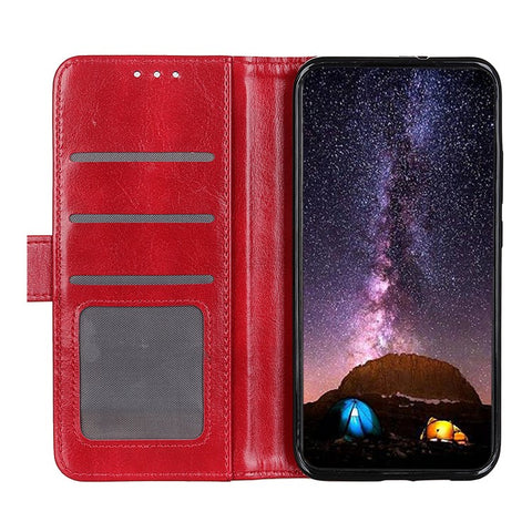Crazy Horse Texture Leather Wallet Cell Phone Shell Smart Phone Case Bag for Samsung Galaxy S20 FE/S20 Fan Edition/S20 FE 5G/S20 Fan Edition 5G/S20 Lite/S20 Lite