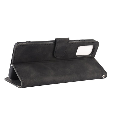 Skin-touch Leather Protector Wallet Stand Flip Case for Samsung Galaxy S20 Lite/Fan Edition/FE 5G/4G