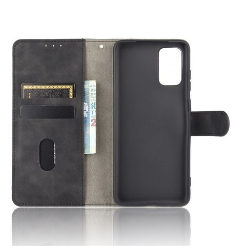 Skin-touch Leather Protector Wallet Stand Flip Case for Samsung Galaxy S20 Lite/Fan Edition/FE 5G/4G