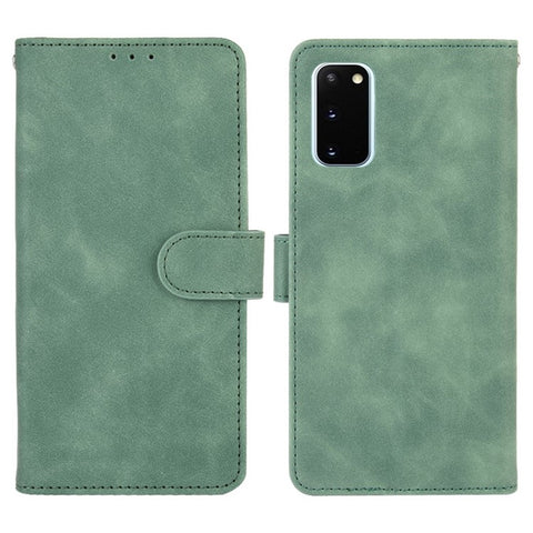 Skin-touch Leather Protector Wallet Stand Flip Case for Samsung Galaxy S20 Lite/Fan Edition/FE 5G/4G