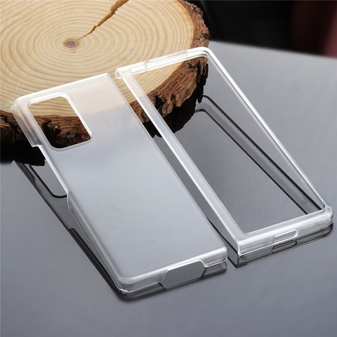Matte Transparent PC Shell for Samsung Galaxy Z Fold2 5G