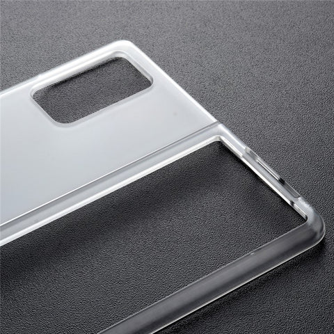 Matte Transparent PC Shell for Samsung Galaxy Z Fold2 5G