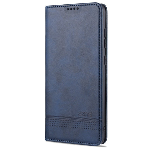 AZNS Auto-absorbed Leather Wallet Case for Samsung Galaxy S20 FE 4G/FE 5G/S20 Lite/S20 FE 2022