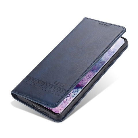 AZNS Auto-absorbed Leather Wallet Case for Samsung Galaxy S20 FE 4G/FE 5G/S20 Lite/S20 FE 2022