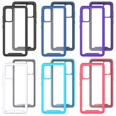 PC + TPU Case for Samsung Galaxy S20 FE/S20 Fan Edition/S20 FE 5G/S20 Fan Edition 5G/S20 Lite/S20 FE 2022 Shockproof Cover