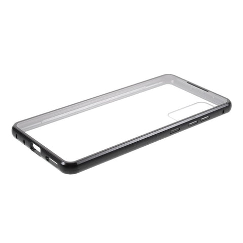 Cover for Samsung Galaxy S20 FE/S20 Fan Edition/S20 FE 5G/S20 Fan Edition 5G/S20 Lite/S20 FE 2022, All-inclusive Detachable Metal + Two-sided Tempered Glass Case (No Fingerprint Unlocked)