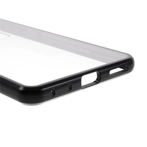 Cover for Samsung Galaxy S20 FE/S20 Fan Edition/S20 FE 5G/S20 Fan Edition 5G/S20 Lite/S20 FE 2022, All-inclusive Detachable Metal + Two-sided Tempered Glass Case (No Fingerprint Unlocked)