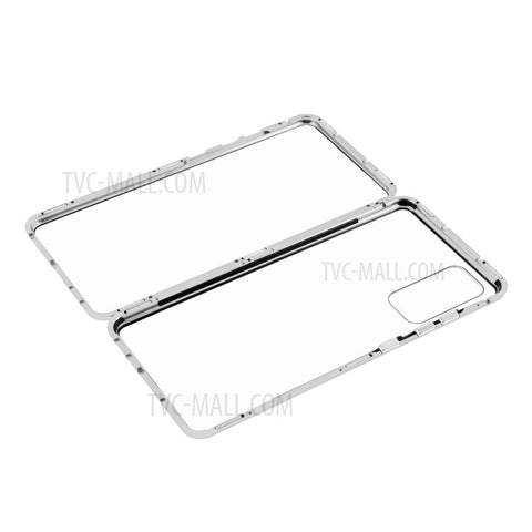 Cover for Samsung Galaxy S20 FE/S20 Fan Edition/S20 FE 5G/S20 Fan Edition 5G/S20 Lite/S20 FE 2022, All-inclusive Detachable Metal + Two-sided Tempered Glass Case (No Fingerprint Unlocked)