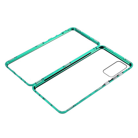 Cover for Samsung Galaxy S20 FE/S20 Fan Edition/S20 FE 5G/S20 Fan Edition 5G/S20 Lite/S20 FE 2022, All-inclusive Detachable Metal + Two-sided Tempered Glass Case (No Fingerprint Unlocked)