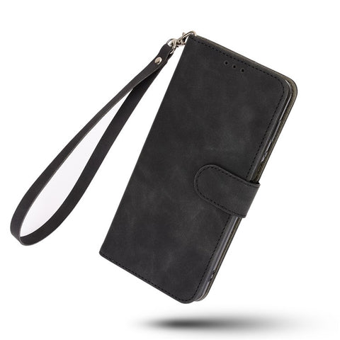 Skin-touch Leather Wallet Flip Case for Samsung Galaxy Z Fold2 5G
