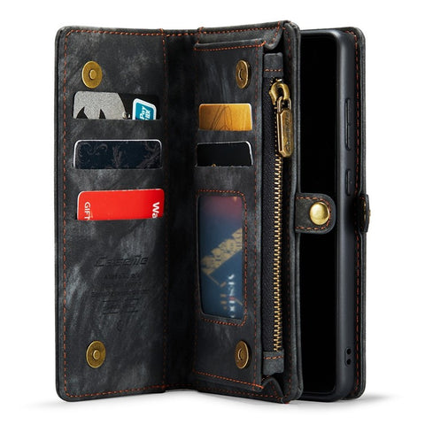 CASEME for Samsung Galaxy S20 FE / S20 Fan Edition / S20 FE 5G / S20 Fan Edition 5G / S20 Lite / S20 FE 2022 008 Series Multi-function 2-in-1 Wallet TPU+PU Leather Phone Case