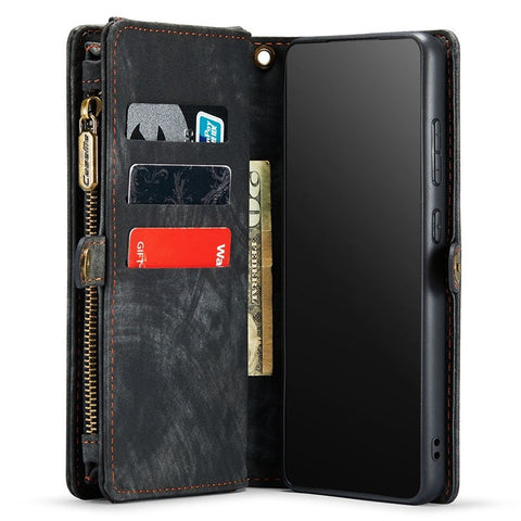 CASEME for Samsung Galaxy S20 FE / S20 Fan Edition / S20 FE 5G / S20 Fan Edition 5G / S20 Lite / S20 FE 2022 008 Series Multi-function 2-in-1 Wallet TPU+PU Leather Phone Case