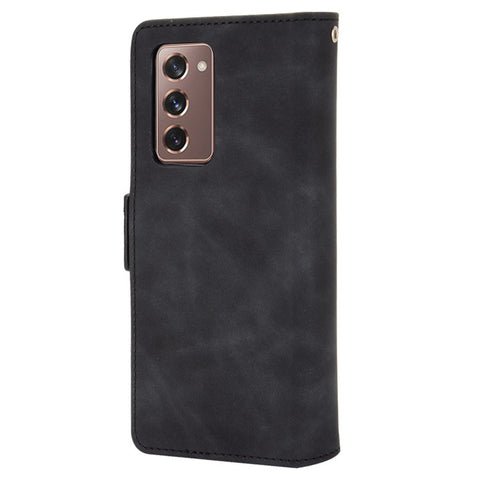 For Samsung Galaxy Z Fold2 5G Multi-slot Leather Case Wallet Stand Shell Protector Phone Cover Case
