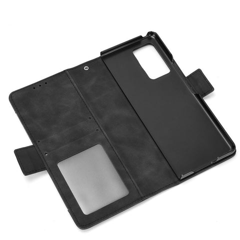 For Samsung Galaxy Z Fold2 5G Multi-slot Leather Case Wallet Stand Shell Protector Phone Cover Case