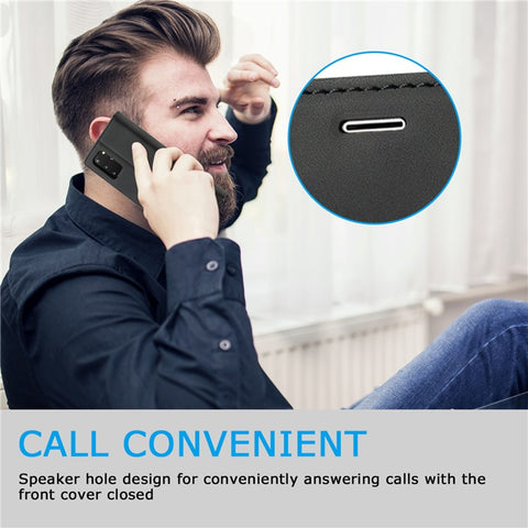 LC.IMEEKE LC Strong Magnetic Series Leather Wallet Phone Protective Shell for Samsung Galaxy S20 Ultra